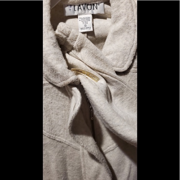 NWT Lavon heavy fleece set cream M - Picture 4 of 13